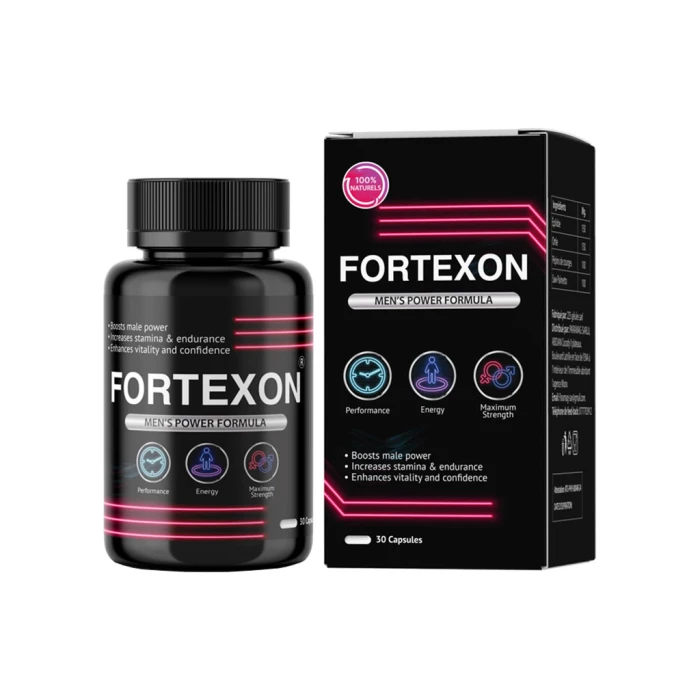 Fortexon — gélules pour le tonus masculin, à commander en Côte d'Ivoire